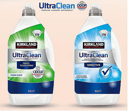 DETERGENTE LIQUIDO KIRKLAND ULTRA CLEAN BIO - 178 LAVADOS