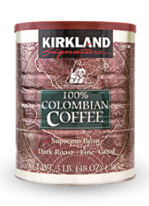 CAFÉ MOLIDO KIRKLAND 100% COLOMBIA - 1.36 KG
